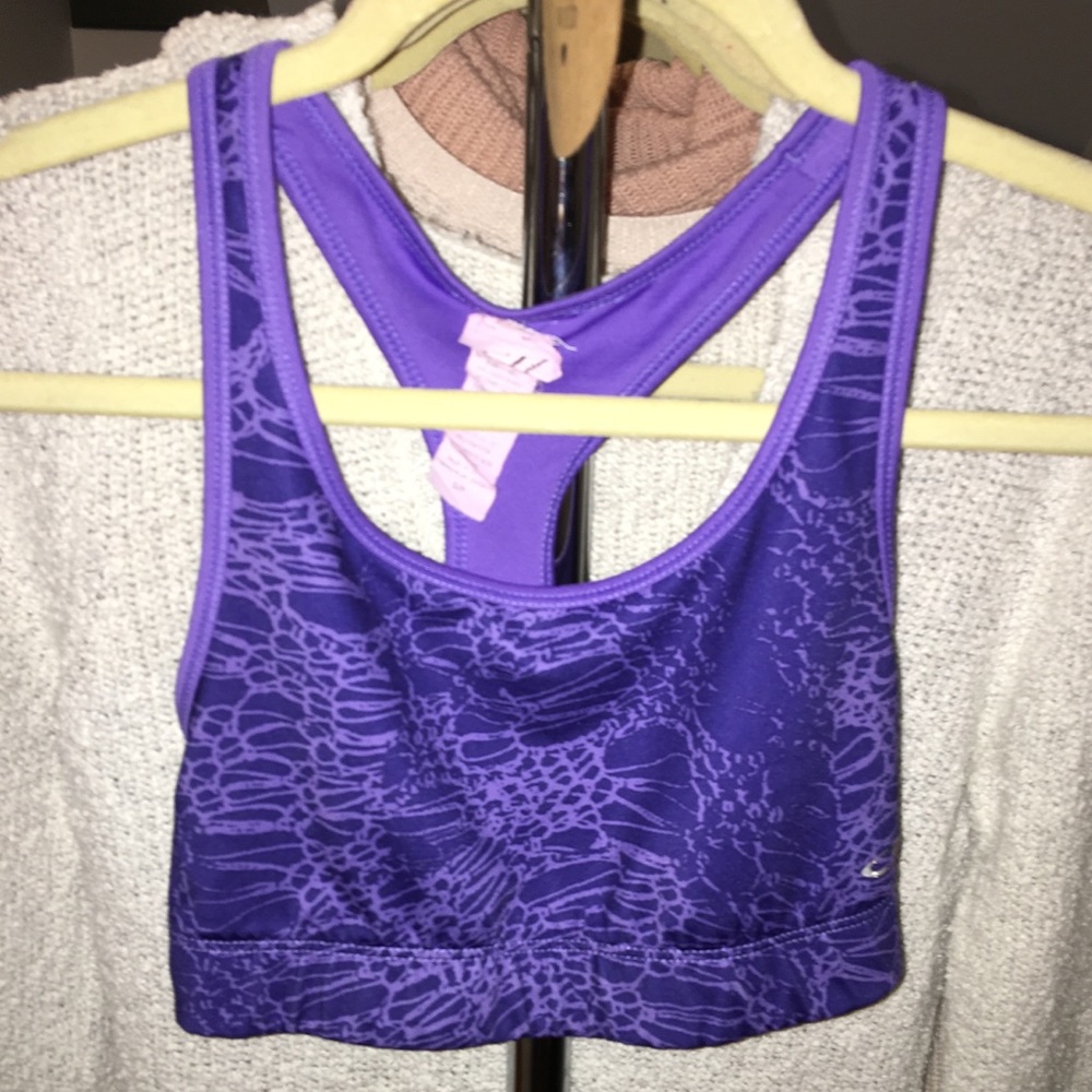 Purple Sports Bra